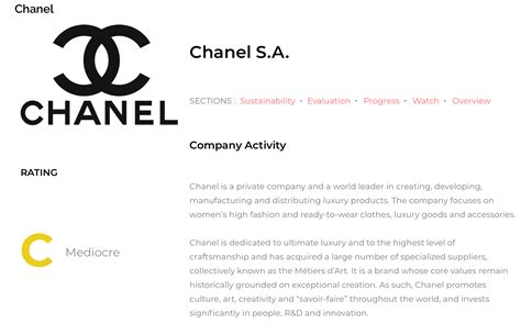 chanel publication|chanel sustainability report.